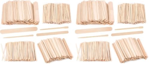 Assorted Waxing Sticks — 1000 Pieces (4 Sizes)