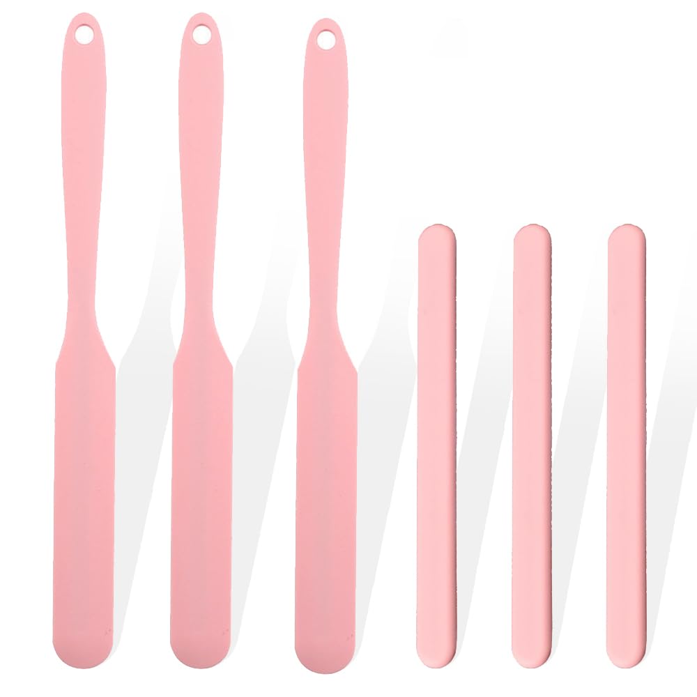 Silicone Wax Applicator Set — 6 Pieces, 2 Sizes