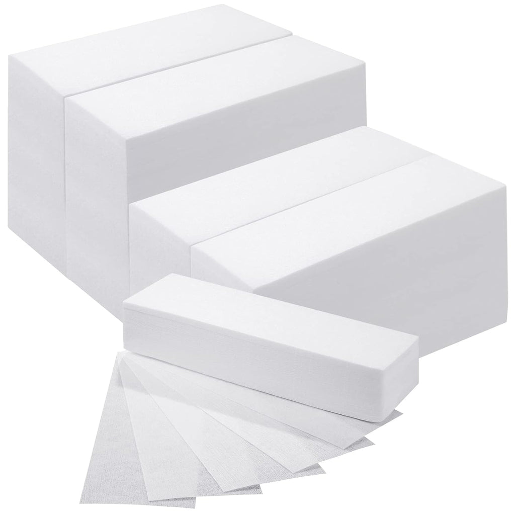2000 Pcs 3'' x 8'' Non Woven Wax Strips for Hair Removal