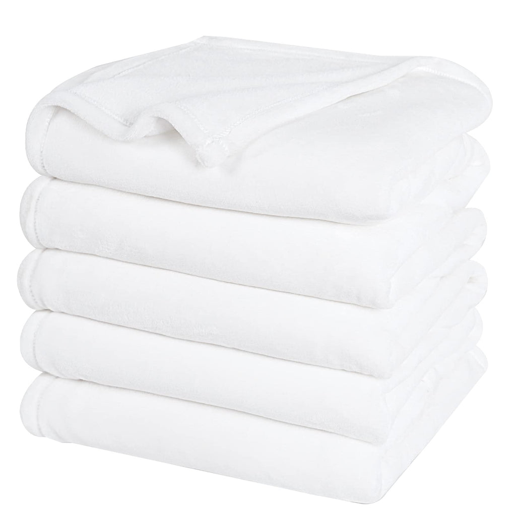 PHF Ultra Soft Fleece Blanket Twin Size, No Shed No Pilling Luxury Plush Cozy 300GSM Lightweight Blanket for Bed, Couch, Chair, Sofa Suitable for All Season, 66" x 90", Olive Green