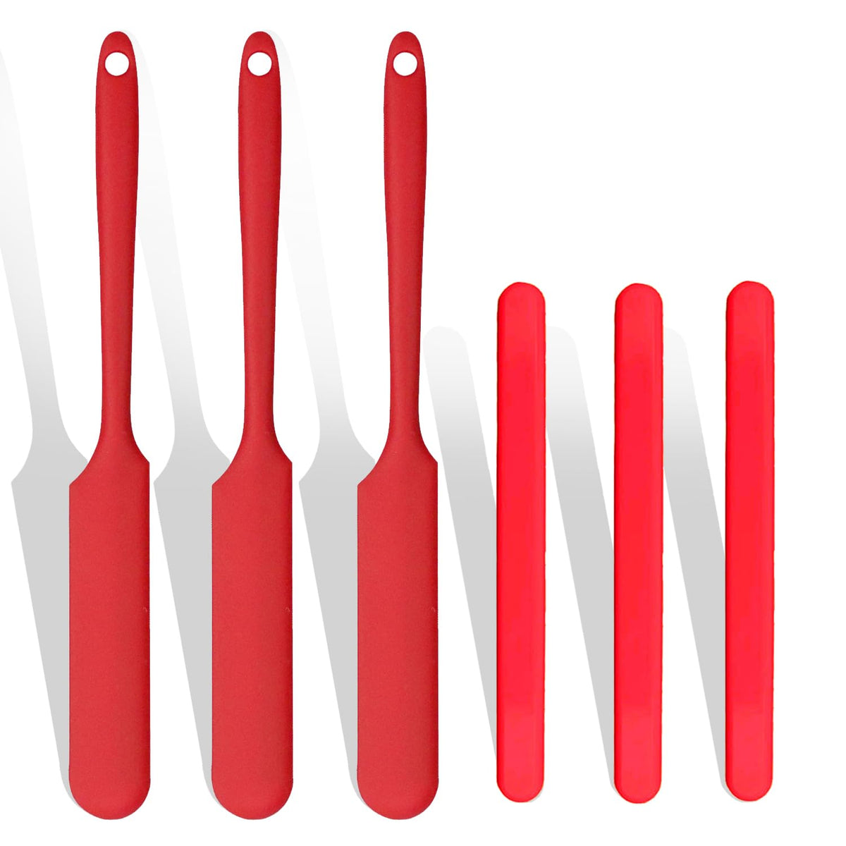 Silicone Wax Applicator Set — 6 Pieces, 2 Sizes