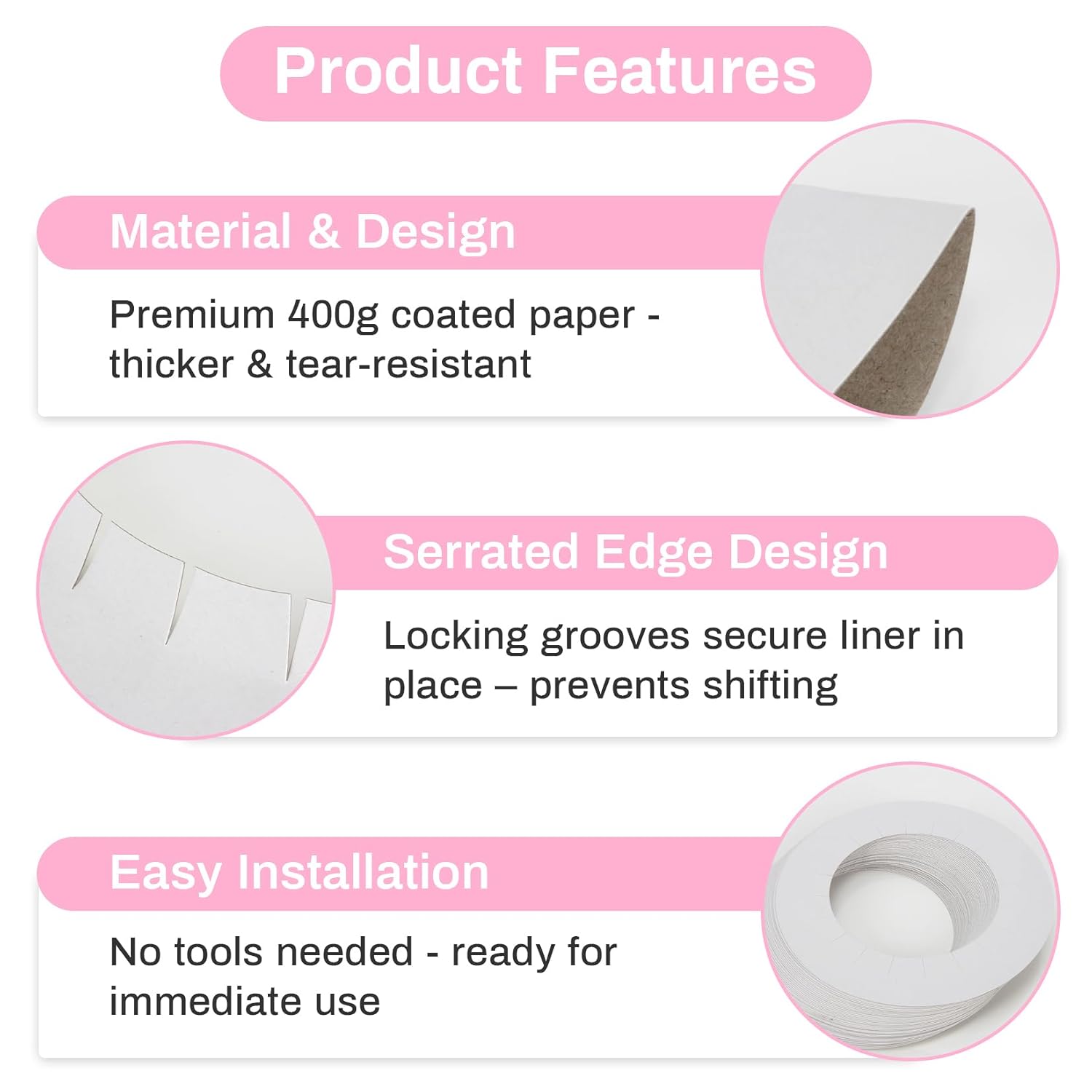 Wax Collars for Wax Pot - 100PCS Disposable Coated Paper Protective Clean Collar for 14oz Wax Warmer Melting Pot for Hair Removal Women Wax Bath Accessories Esthetician Professional Supplies