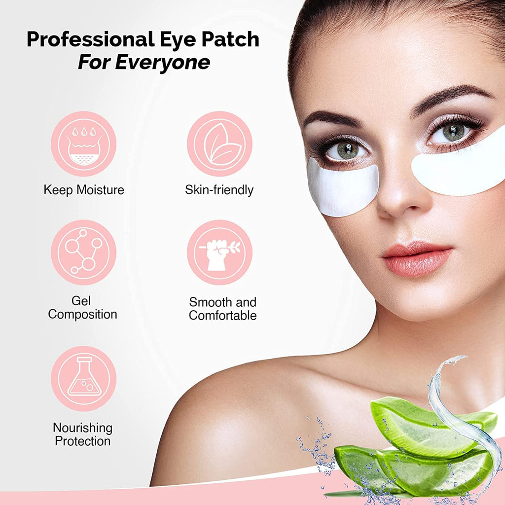 Hydrogel Eye Gel Pads for Eyelash Extensions – 100 Pairs