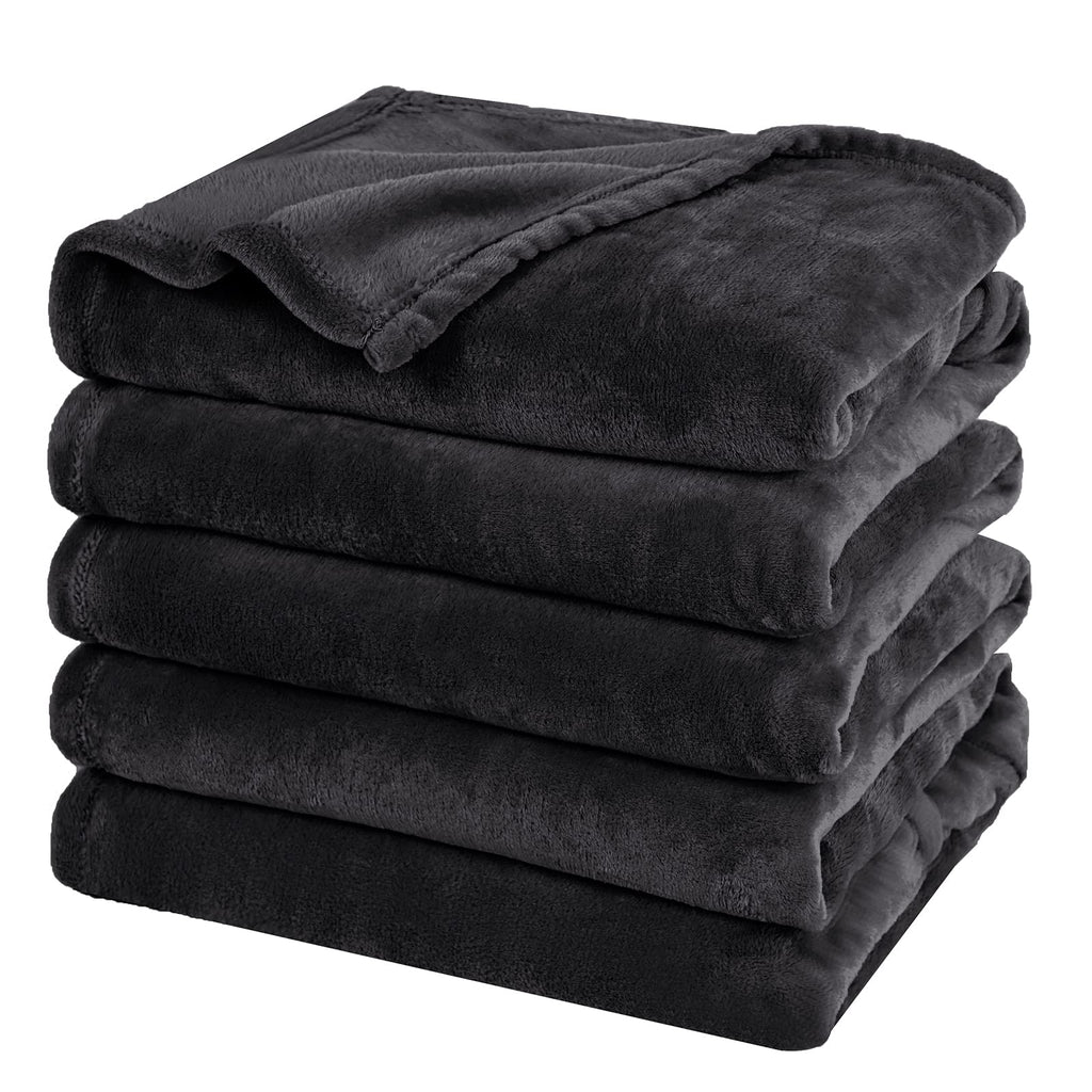 PHF Ultra Soft Fleece Blanket Twin Size, No Shed No Pilling Luxury Plush Cozy 300GSM Lightweight Blanket for Bed, Couch, Chair, Sofa Suitable for All Season, 66" x 90", Olive Green