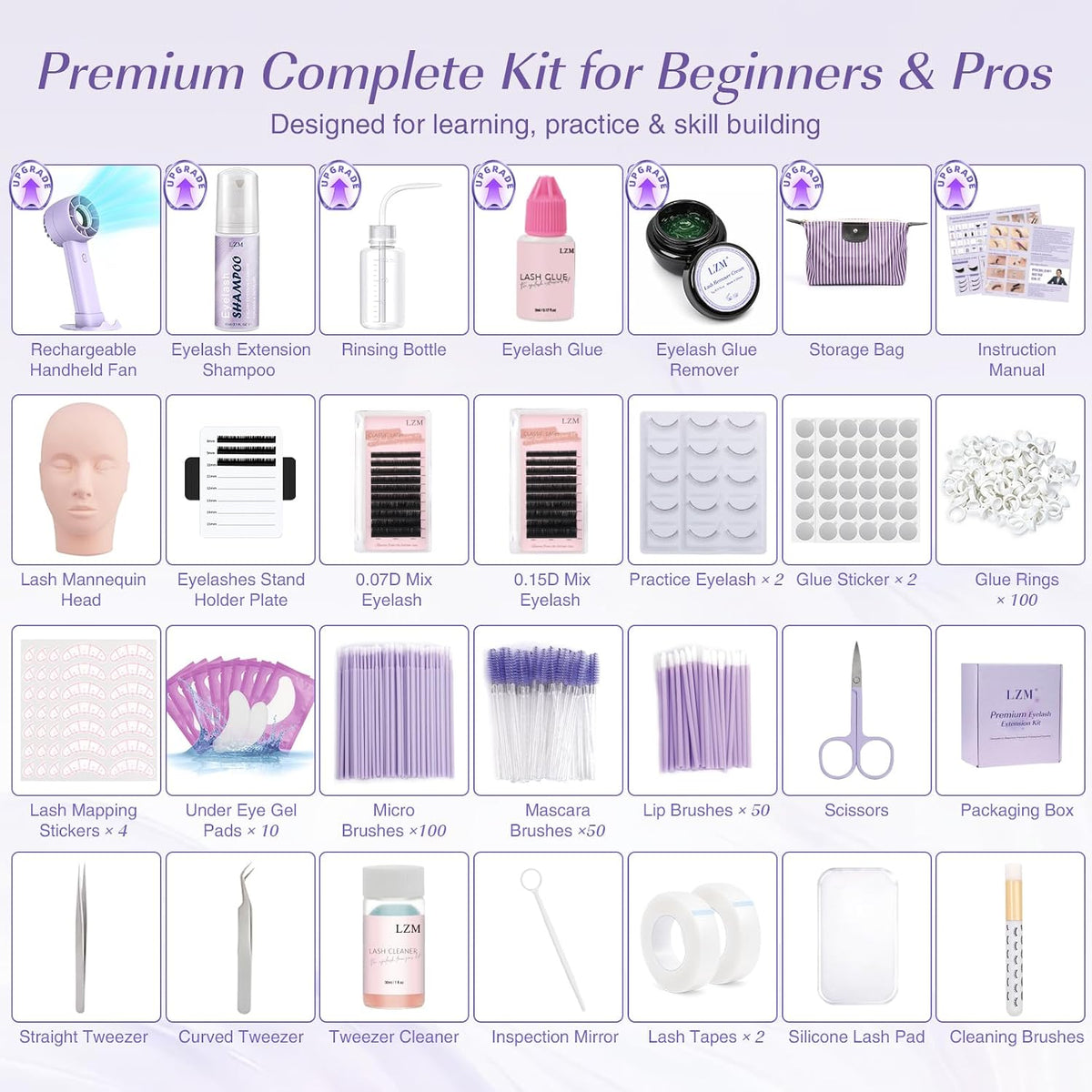 Professional Eyelash Extension Starter Kit