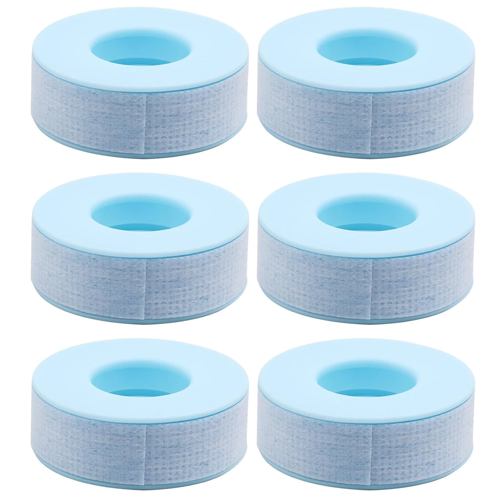 Blue Eyelash Tape  (0.49in 3.9yd, 6 Rolls)