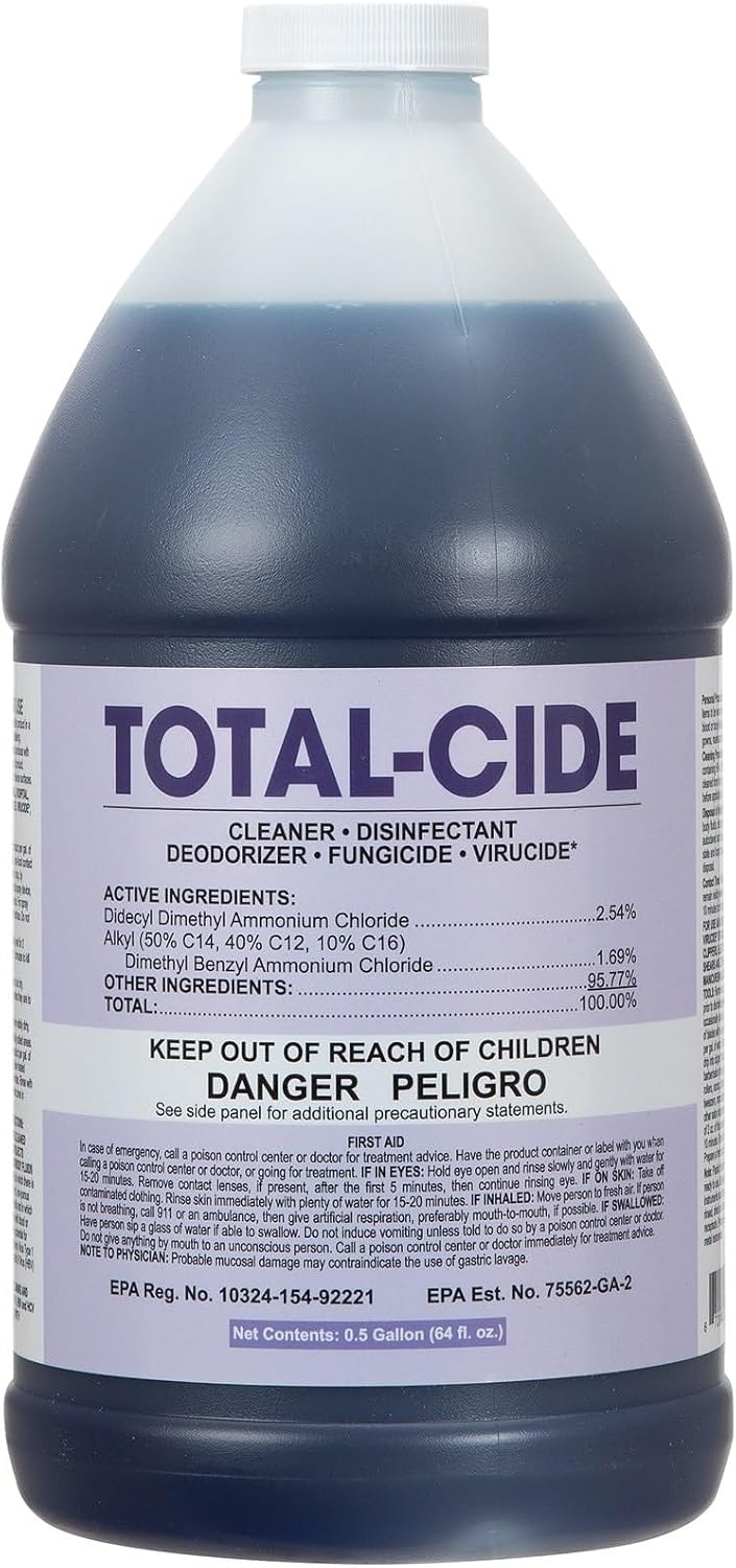Total-Cide Disinfectant Solution, 64 Fl Oz