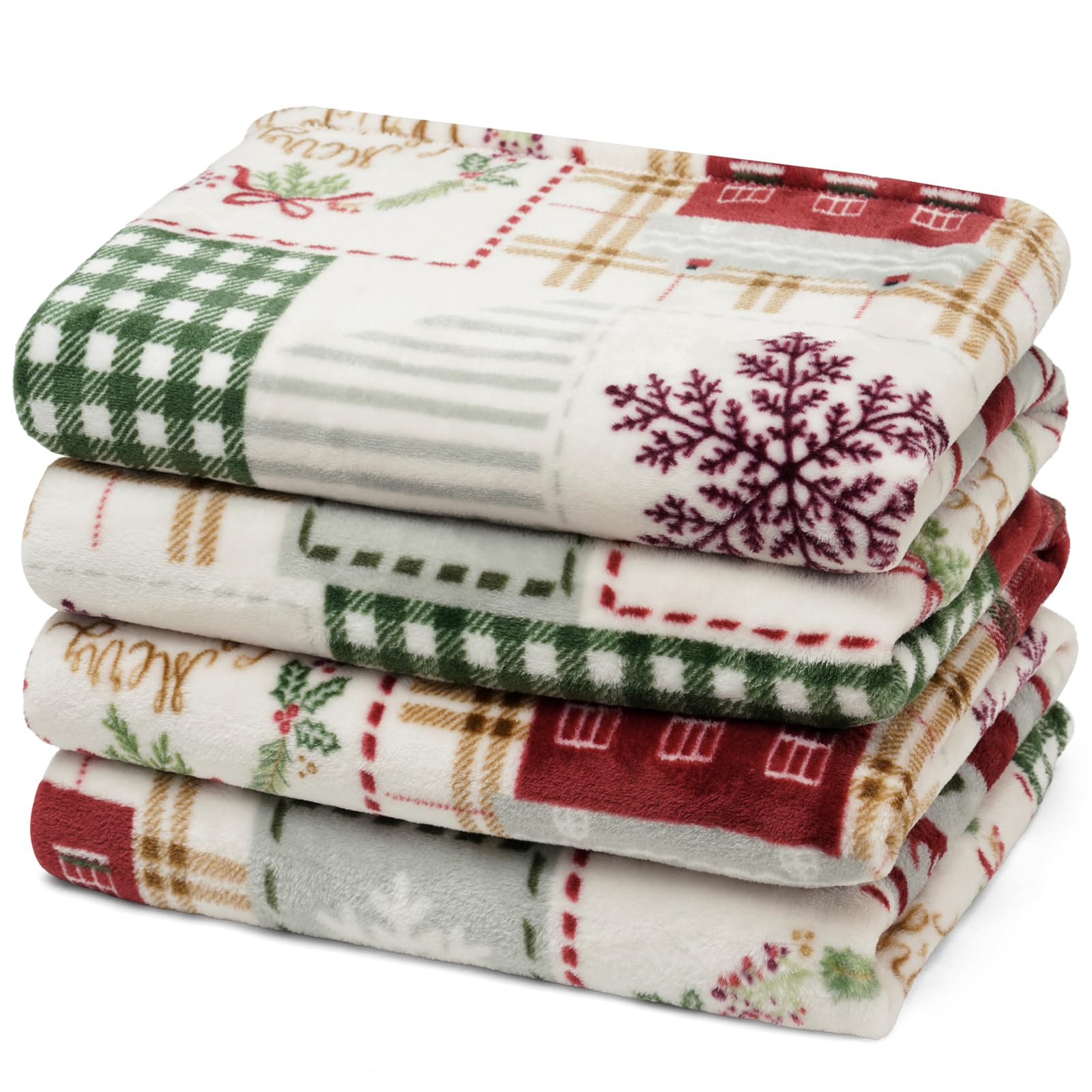 PHF Ultra Soft Fleece Blanket Twin Size, No Shed No Pilling Luxury Plush Cozy 300GSM Lightweight Blanket for Bed, Couch, Chair, Sofa Suitable for All Season, 66" x 90", Olive Green