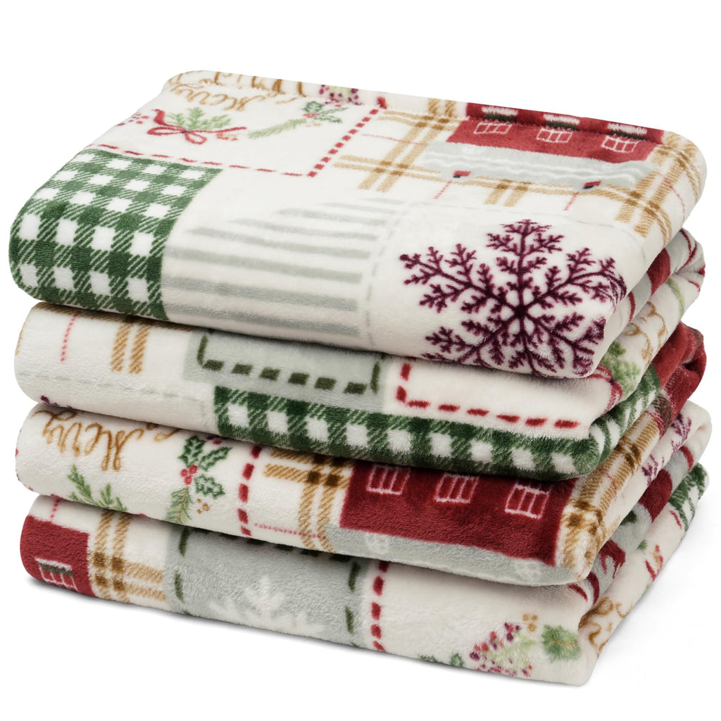 PHF Ultra Soft Fleece Blanket Twin Size, No Shed No Pilling Luxury Plush Cozy 300GSM Lightweight Blanket for Bed, Couch, Chair, Sofa Suitable for All Season, 66" x 90", Olive Green