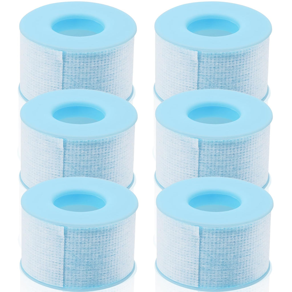 Blue Eyelash Tape  (0.49in 3.9yd, 6 Rolls)