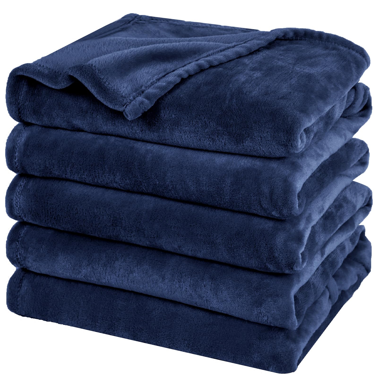 PHF Ultra Soft Fleece Blanket Twin Size, No Shed No Pilling Luxury Plush Cozy 300GSM Lightweight Blanket for Bed, Couch, Chair, Sofa Suitable for All Season, 66" x 90", Olive Green