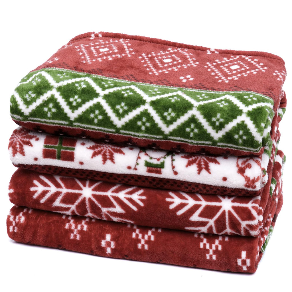 PHF Ultra Soft Fleece Blanket Twin Size, No Shed No Pilling Luxury Plush Cozy 300GSM Lightweight Blanket for Bed, Couch, Chair, Sofa Suitable for All Season, 66" x 90", Olive Green