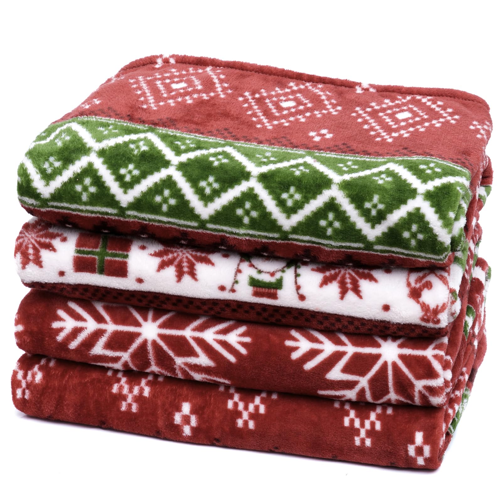 PHF Ultra Soft Fleece Blanket Twin Size, No Shed No Pilling Luxury Plush Cozy 300GSM Lightweight Blanket for Bed, Couch, Chair, Sofa Suitable for All Season, 66" x 90", Olive Green